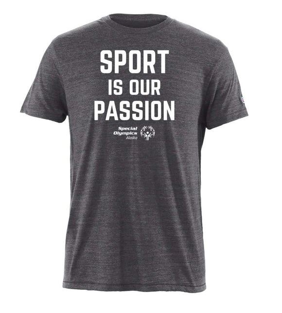 Sport Is Our Passion Black Tee